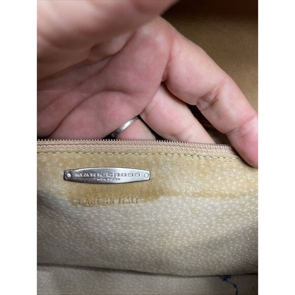 MARK CROSS Crossbody Shoulder Brown LEATHER Vintage READ - Picture 12 of 16